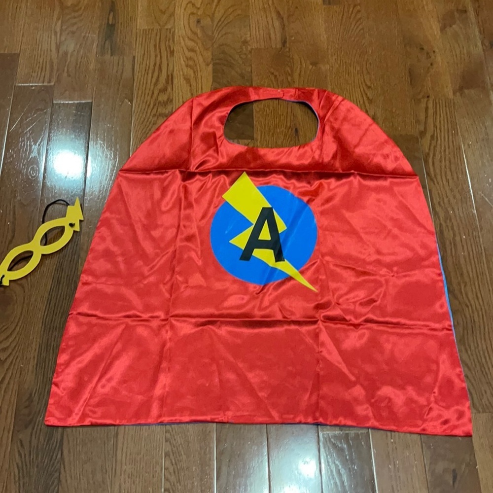 New Kid’s Superhero cape and mask